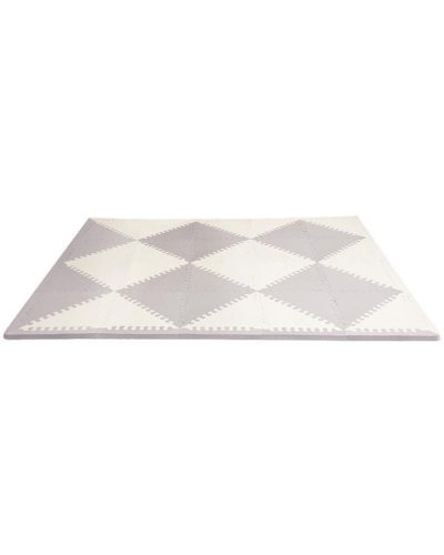 SKIP HOP Szürke és bézs színű habszivacs puzzle 72 darab, 10m+