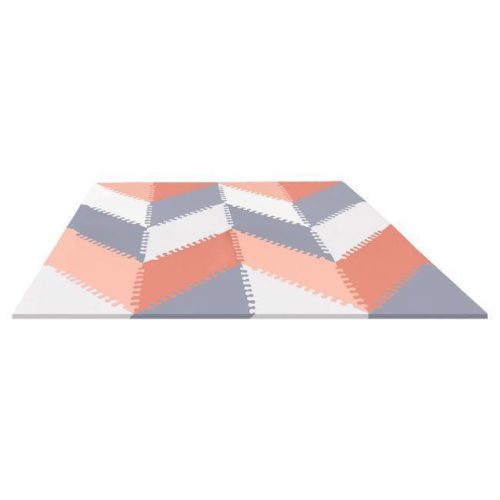 SKIP HOP Szürke és narancssárga habszivacs puzzle 72 db, 10m+