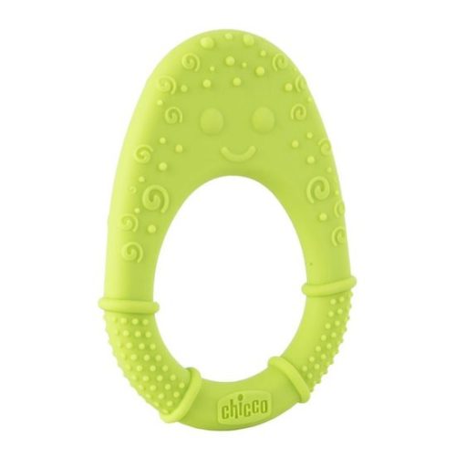 CHICCO szilikon fogószalag Super Soft Avokádó 2m+