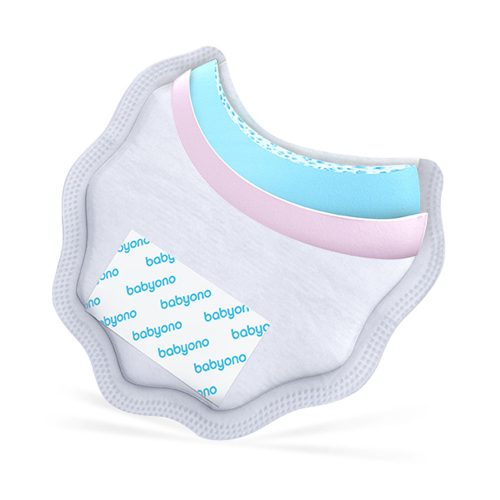 BabyOno melltartóbetét Natural Nursing eldobható 24db 5cseppes fehér 298/01