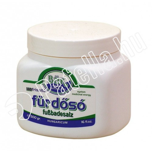 BükFürdői Lábfrissitö Fürdősó 500G