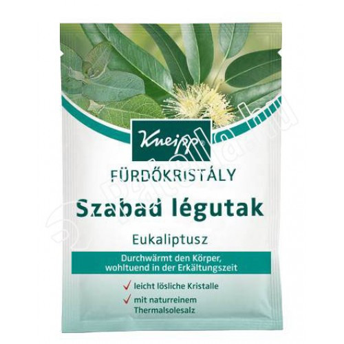 Kneipp Szabad Légutak Eukal Fürdőkristály 60G