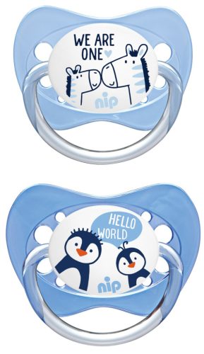 NIP Family latex jcumi 0-6 2db pingvin -zebra