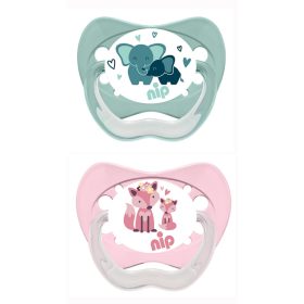 NIP Family szil jcumi 0-6 2db elefánt- lány róka