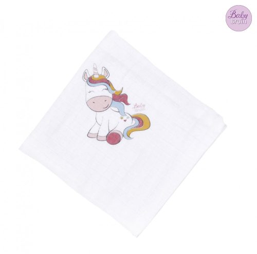 311199 BabyBruin nyomott mintás textil cseh tetra pelenka, 1db 