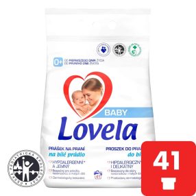   LOVELA Baby mosópor fehér ruhákhoz 4,1 kg / 41 mosási adag