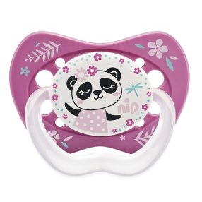   31301 NIP Life szilikon játszócumi 0-6 hónapos korig 2db-os