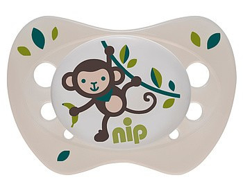 31304 NIP Újszülött szilikon játszócumi 0-2 hónapos korig 2db-os