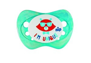 NIP Unique szilikon játszócumi 0-6 hónapos korig 2db-os