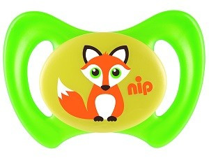 31801 NIP Miss Denti speciális szilikon cumi elülső fogakkal rendelkező babáknak 1db-os