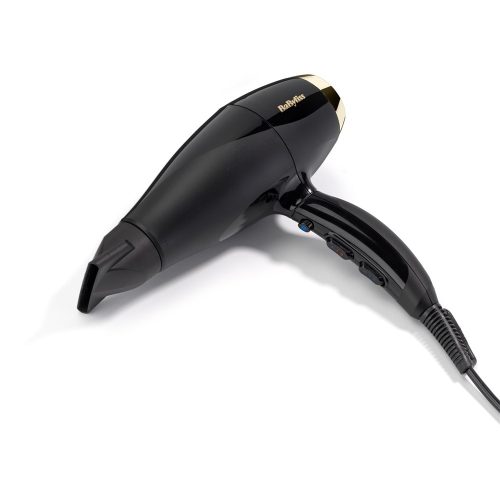 BaByliss 6714E Super Pro hajszárító, AC motor, 2300W, fekete-arany