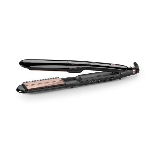 Babyliss ST493E Steam Smooth gőzölős kerámialapos hajvasaló, fekete-rose gold
