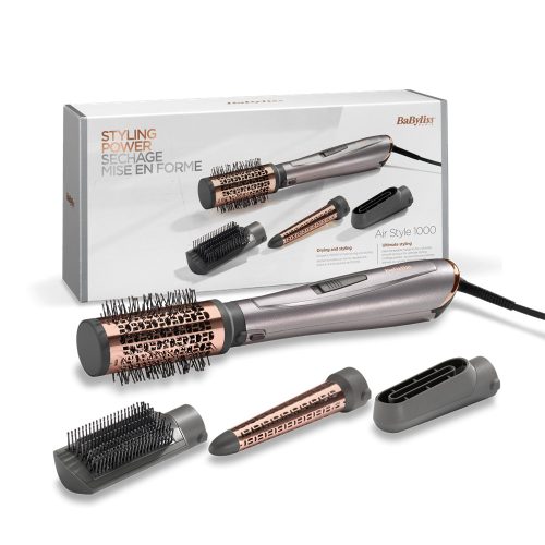 BaByliss AS136E Air Style hajformázó 1000W, 4 kiegészítővel