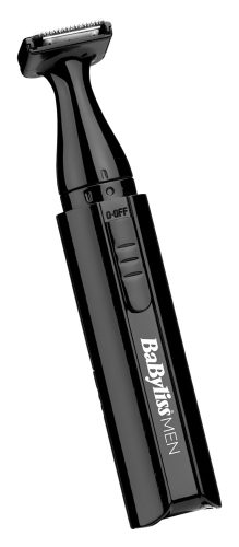 BaByliss E978E Carbon Titanium vezeték/vezeték nélküli hajvágó + trimmer, fémes-sötétszürke