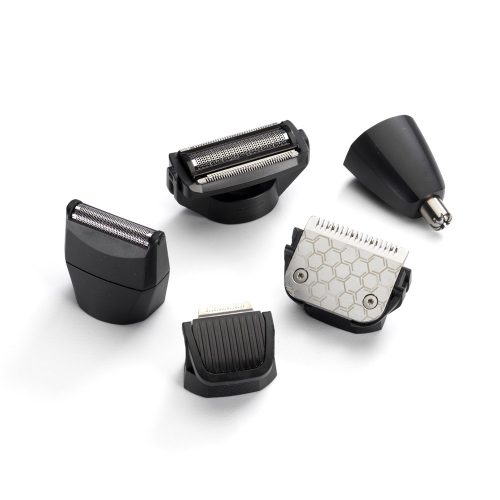 BaByliss MT987E Graphite Precision 12az1-ben, arc- és testszőrtelenítő készlet, szürke-arany