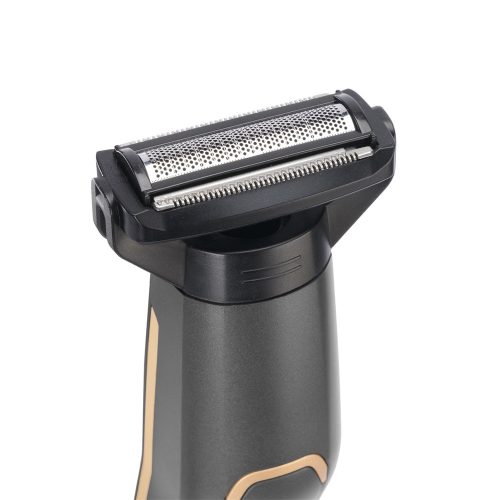 BaByliss MT987E Graphite Precision 12az1-ben, arc- és testszőrtelenítő készlet, szürke-arany