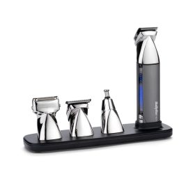   BaByliss MT996E Super-X Metal 15az1-ben, arc- és testszőrtelenítő készlet, metál ezüst