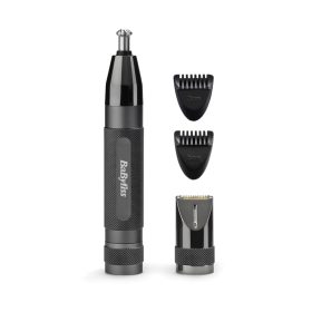   BaByliss E111E Super X-Metal Series Orr- és fülszőrzetnyíró szemöldök trimmerrel, fekete