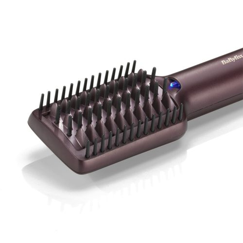 Babyliss AS6400E Air Power Smooth hajegyenesítő kefe, mályva