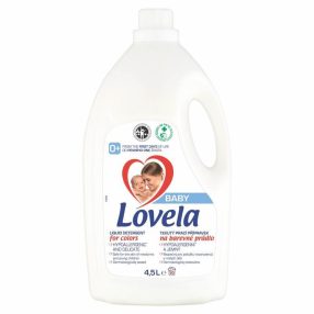   LOVELA Baby folyékony mosószer fehér ruhákhoz 4,5 l / 50 mosási adag