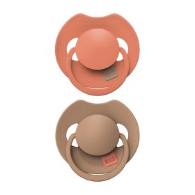 LOVI Dinamikus szilikon cumi Prime 6-18m 2db Granola/Narancs