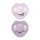LOVI Dinamikus szilikon cumi Prime 18m+ 2db Baby Lilac/Violet