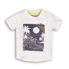   DIRKJE Rövid ujjú póló C-SO TROPICAL TOUCAN DO IT 74 White