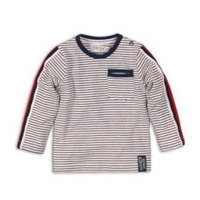 DIRKJE Hosszú ujjú póló C-So fast ready set go! 68 White