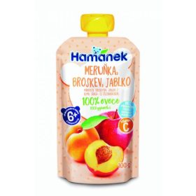 HAMÁNEK Őszibarack, sárgabarack, alma 100 g