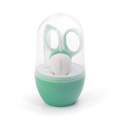 BABYONO Gyermek manikűrkészlet menta