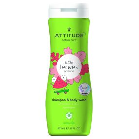   ATTITUDE Gyermek testszappan és sampon (2in1) Little leaves dinnye és kókusz illattal 473 ml