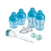 Tommee Tippee újszülött cumisüveg szett - Advanced Anti-Colic 9 db-os kék