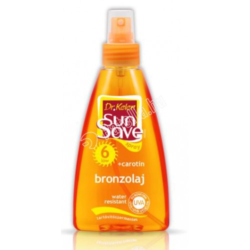 Dr.Kelen Sunsave F6 Bronzolaj Pumpás 150 ml