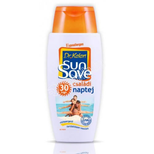 Dr.kelen sunsave f30 csaladinaptej 150ml