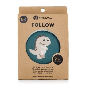   PETITE&MARS Elasztikus térdvédők kúszáshoz Follow Misty Green