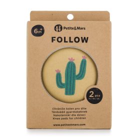   PETITE&MARS Elasztikus térdvédők kúszáshoz Follow Intense Ochre