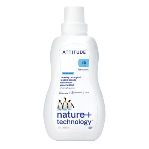 ATTITUDE mosógél gyermekmosó gél réti virágok illatával 1050 ml (35 mosás)
