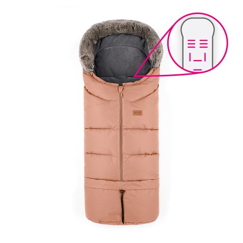 PETITE&MARS Bundazsák Arctic 4in1 Horizontal Pastel Peach
