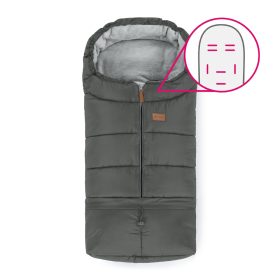   PETITE&MARS Állítható bundazsák 3in1 Jibot Horizontal Charcoal Grey