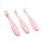 BABYONO fogkefe 3 db, piros
