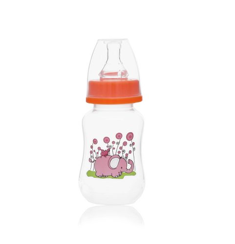 Babybruin 125 ml PP c.üveg karcsúsított narancs