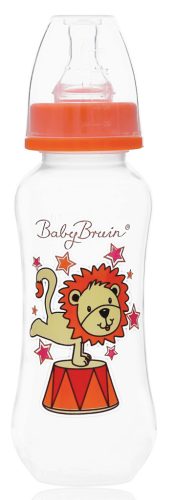 Babybruin 240 ml PP c.üveg karcsúsított narancs