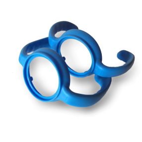   BabyBruin® cumisüveg fogó szabvány méretű cumisüveghez 2 db-os kék