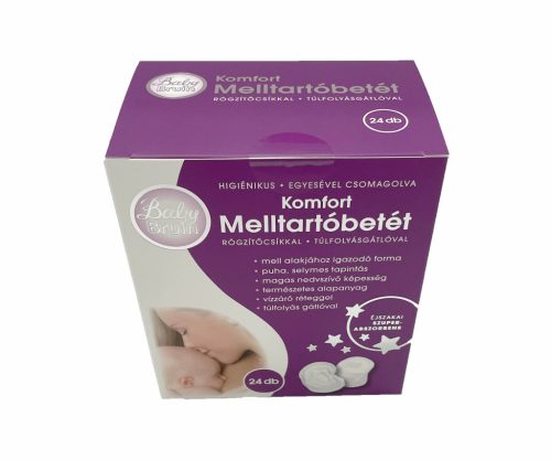 BABYBRUIN Komfort melltartóbetét 24db 