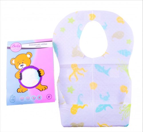 BabyBruin eldobható előke 10 db-os 