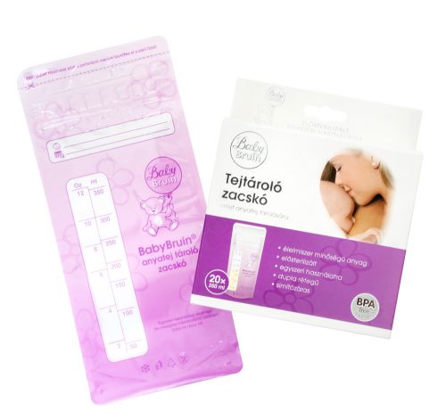 BabyBruin tejtároló zacskó 20 db-os 