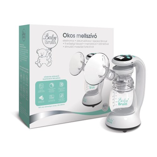 BabyBruin elektromos okos mellszívó akkumulátorral 