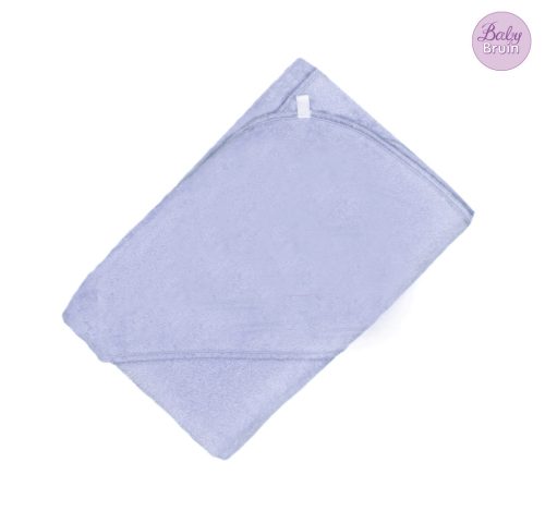 80*120 cm frottír fürdől kapucni kék