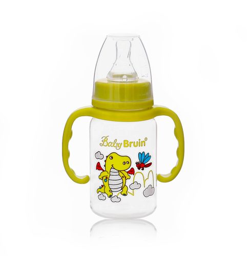 120 ml PP fogantyús cumisüveg zöld
