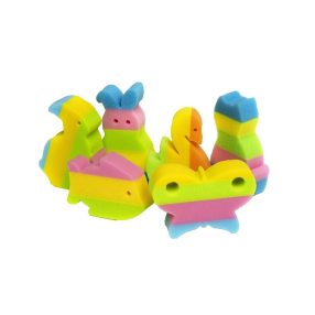 55043294 Mosdó szivacs állatos,csíkos